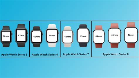 apple watch 7 case sizes